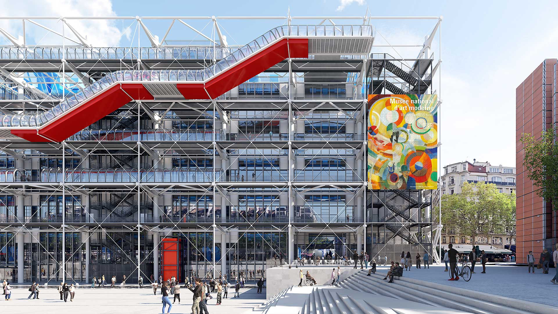 Fermeture du Centre Pompidou à Paris : que vont devenir les milliers d’œuvres du Musée national d’art moderne ?