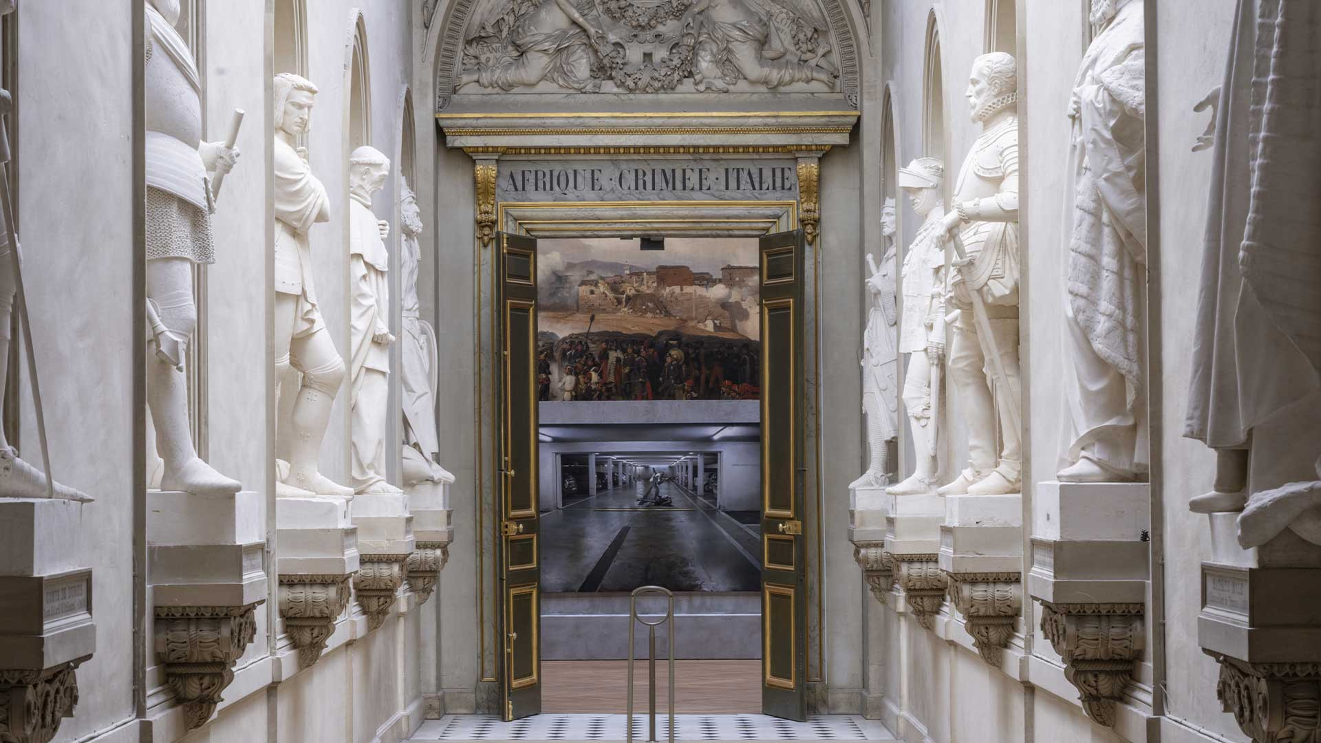 Au château de Versailles, les batailles de Guillaume Bresson rivalisent avec celles de Vernet