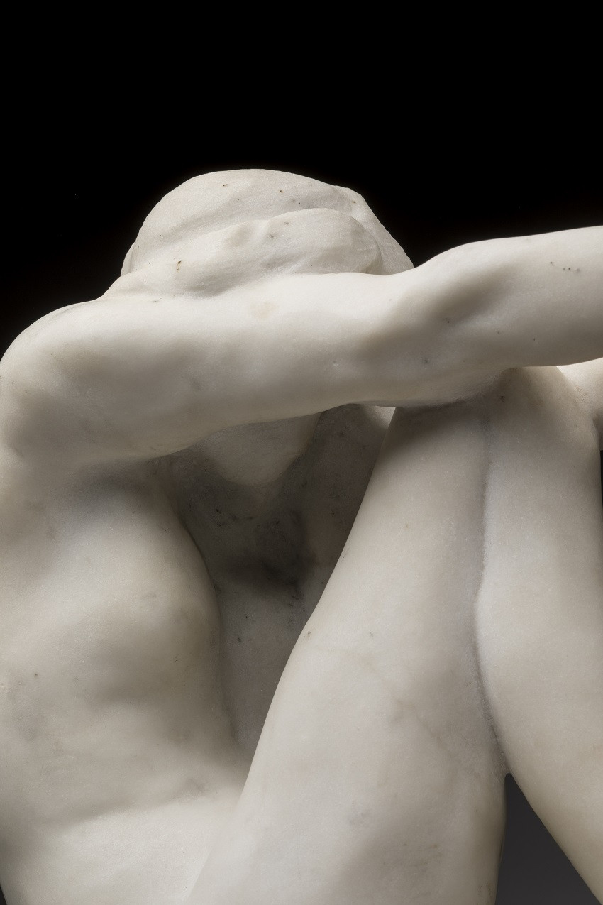 Auguste Rodin, Le Désespoir (détail), vers 1892-1893, marbre ©Rouillac