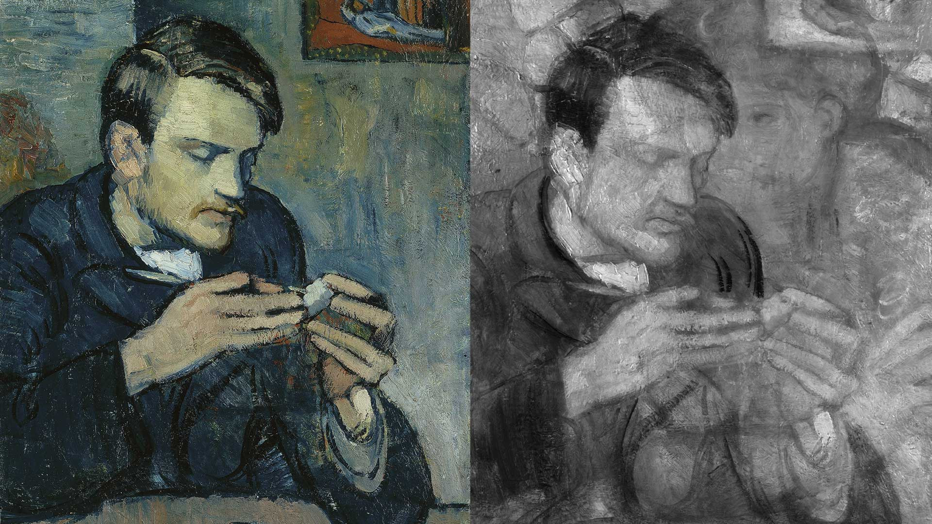 Découverte d’un portrait de Picasso caché depuis plus d’un siècle sous une peinture de la période bleue