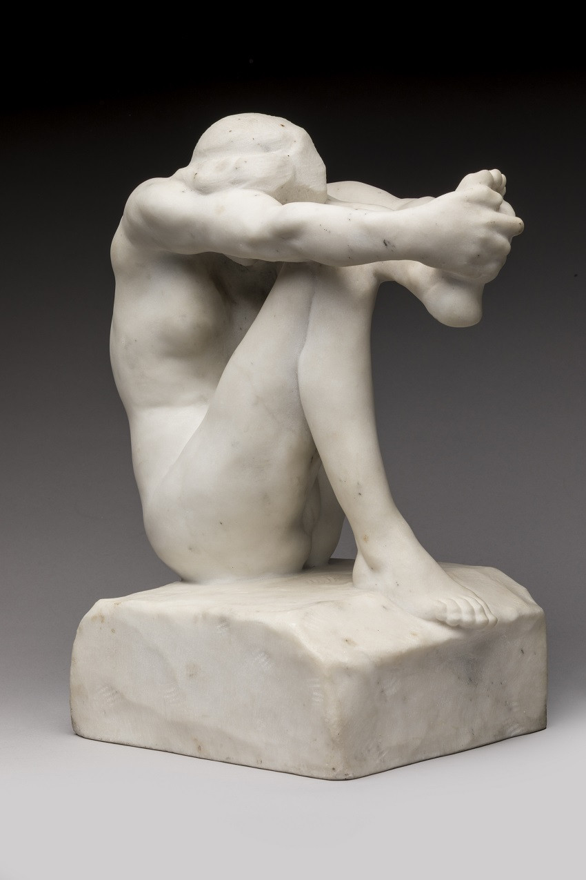 Auguste Rodin, Le Désespoir, vers 1892-1893, marbre ©Rouillac