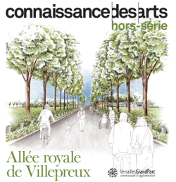 Allée royale de Villepreux. Versailles Grand Parc